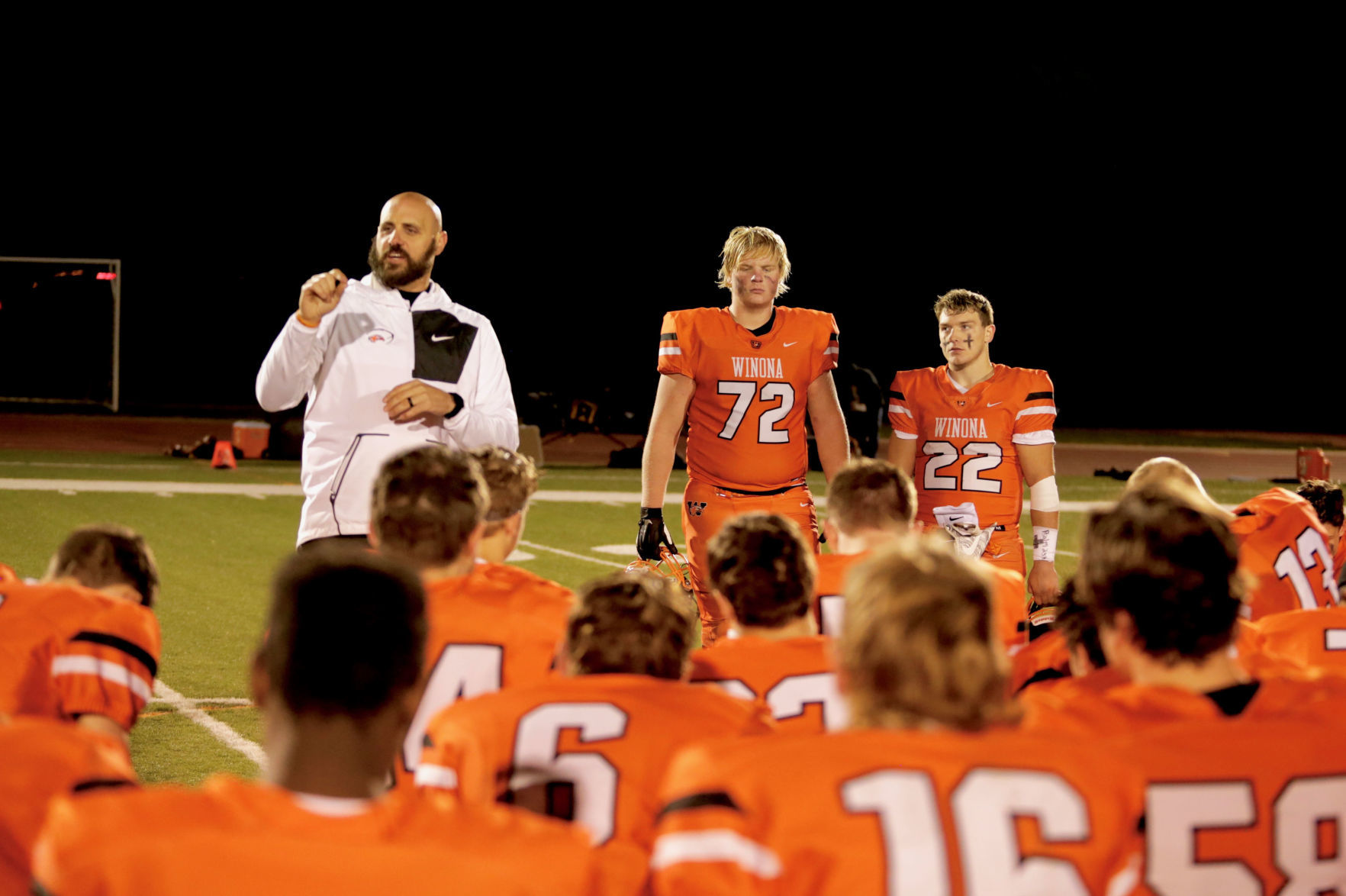 Winona Senior High School Football vs Byron